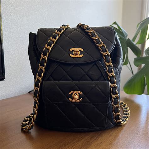 rucksack chanel|vintage Chanel backpacks.